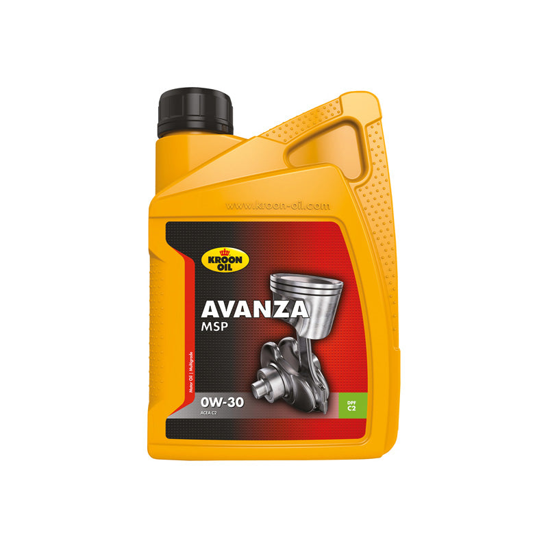 Kroon-Oil, Avanza MSP 0W-30 - Fully Synthetic Engine Oil - 1L