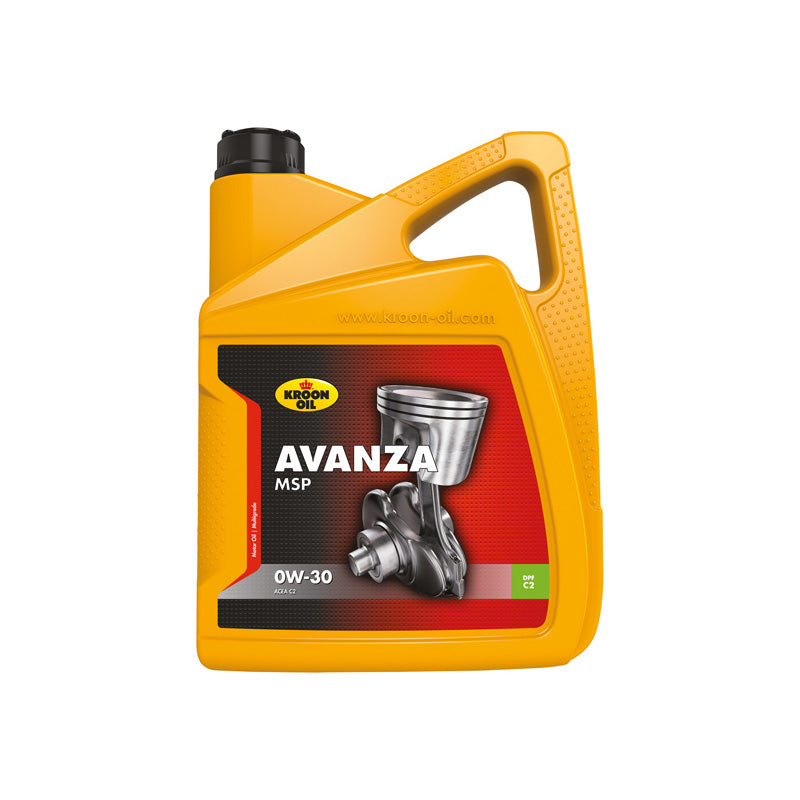 Kroon-Oil, Avanza MSP 0W-30 - 5L - Fuel-Saving Synthetic Motor Oil