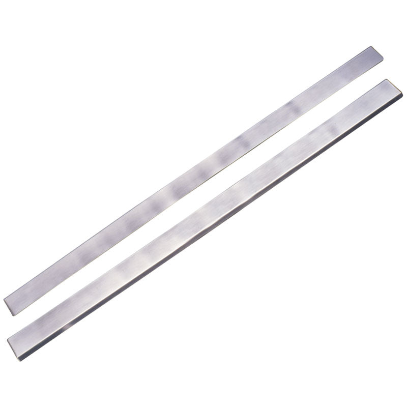 AutoStyle, Door Sill Protectors, stainless steel - Hyundai i30 5-Door (2007-2012) - Brushed Finish