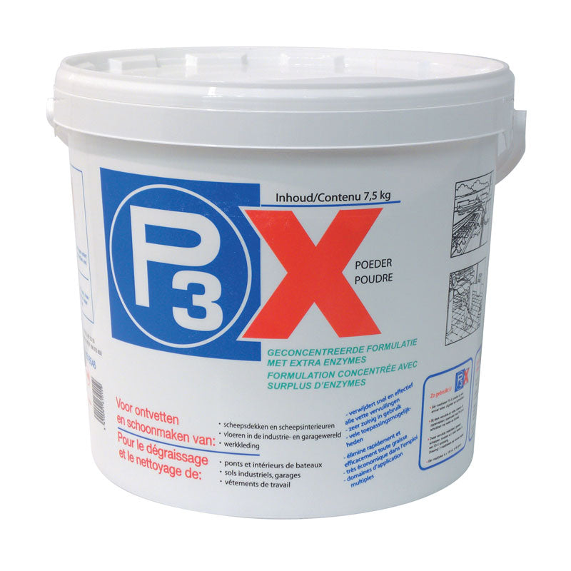 P3x, Universal Cleaning Powder and Degreaser - 7,5kg