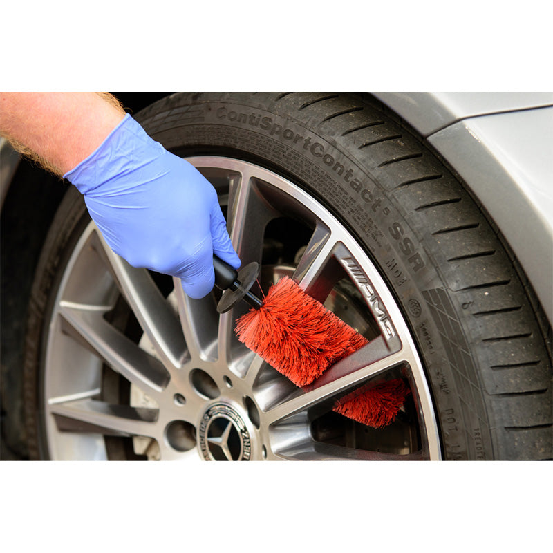 Martin Cox, Wielborstel met anti-slip coating - 20cm