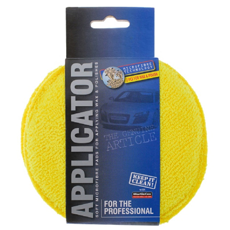 Martin Cox, tampons applicateurs en microfibre - lot de 2