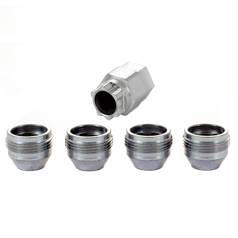 McGard, Écrous antivol de roue - M12x1.50 - Conique - 19.7mm - Lot de 4 + clé