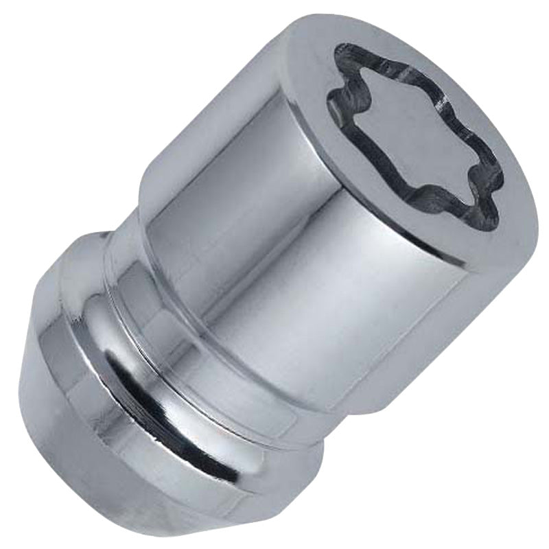 McGard, Écrous antivol pour jantes M12x1.50 Rond Conique - longueur 29.9 mm (tête 19 mm) - Kit de 4 + clé