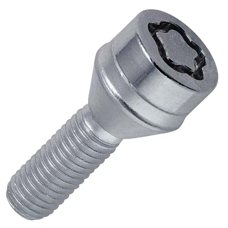 McGard, Wheel locking bolts M12x1.25 - Conical - 24.1mm length (19mm head) - Set of 4 + key
