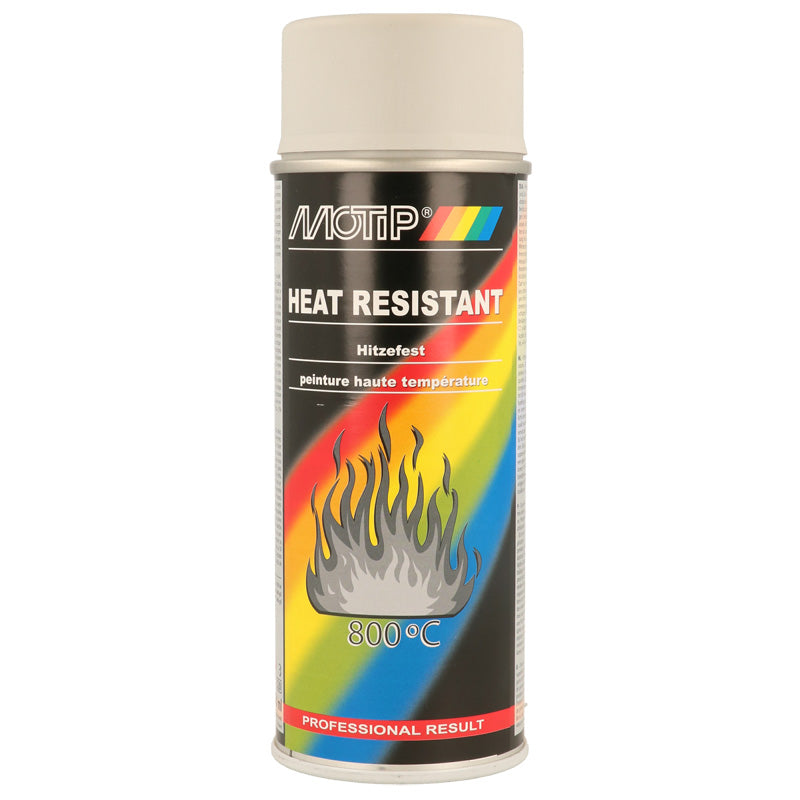 Motip, hittebestendige lak - grijs - 400 ml