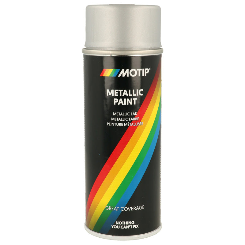 Motip, Metallic Paint, Silver, 400ml