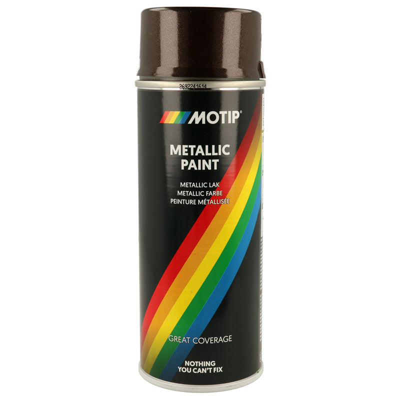 Motip, Vernis métallique, brun, 400ml