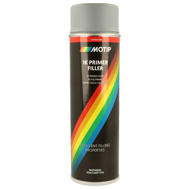 Motip, 1K Primer Filler, Gray, 500ml