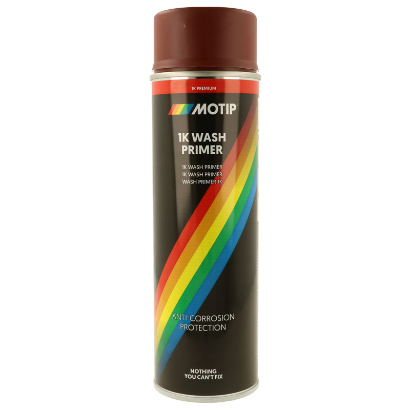 Motip, 1K Wash Primer, Red, 500ml