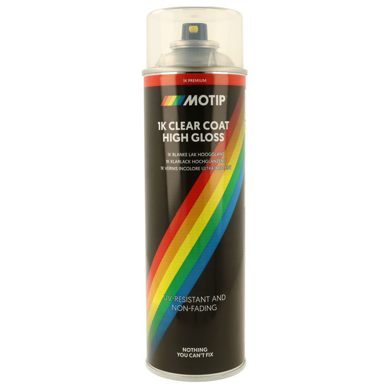 Motip, Vernis transparent 1K, brillant élevé, 500ml