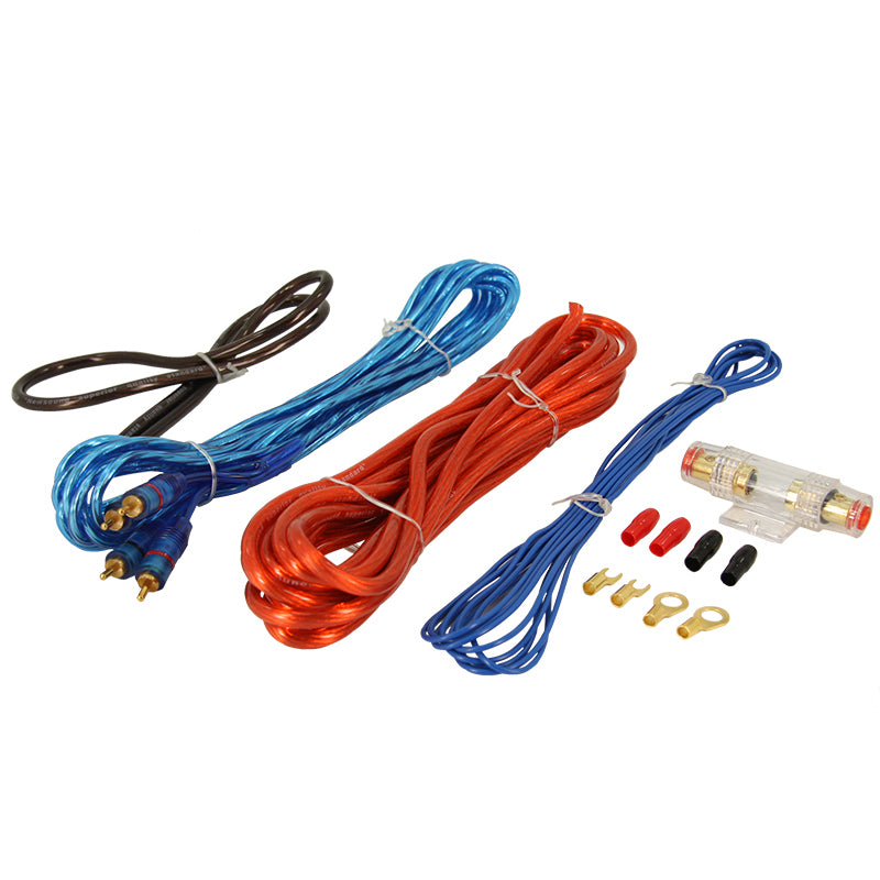 Newsound, Cable Kit 750W - 10mm2 with 5m Power and RCA Cable