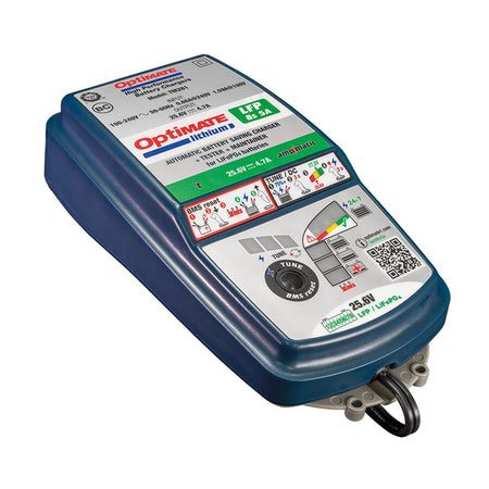OptiMate, Batterioplader, Lithium 8s 5-Amp, passer til LiFePO4/LFP batterier 25.6V/26.4V