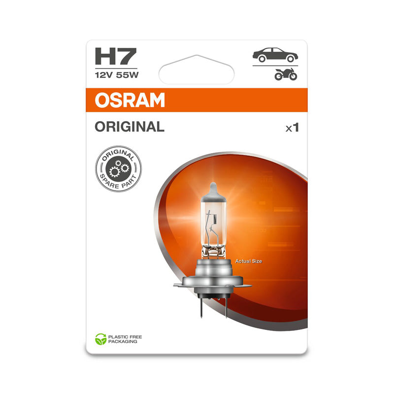 Osram, Original Halogen Bulb, H7 - 12V/55W, Single Piece