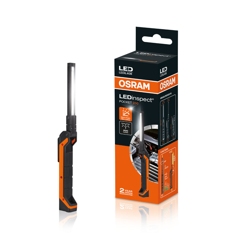Osram, LED inspection lamp POCKET 200 - Handheld inspection light