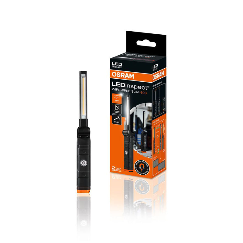 Osram, Wireless inspection lamp Slim 600 - Magnetic charging