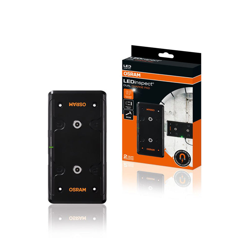 Osram, Wireless charging pad for inspection lights - DUAL CHARGE PAD
