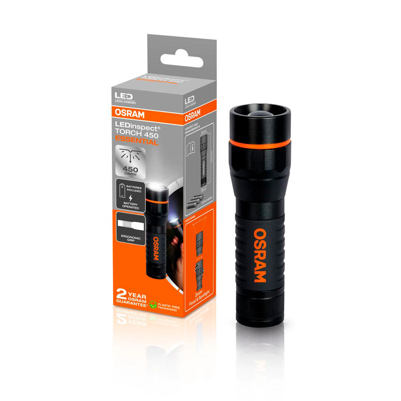 Osram, LEDinspect® TORCH 450 Essential, adjustable hand inspection light