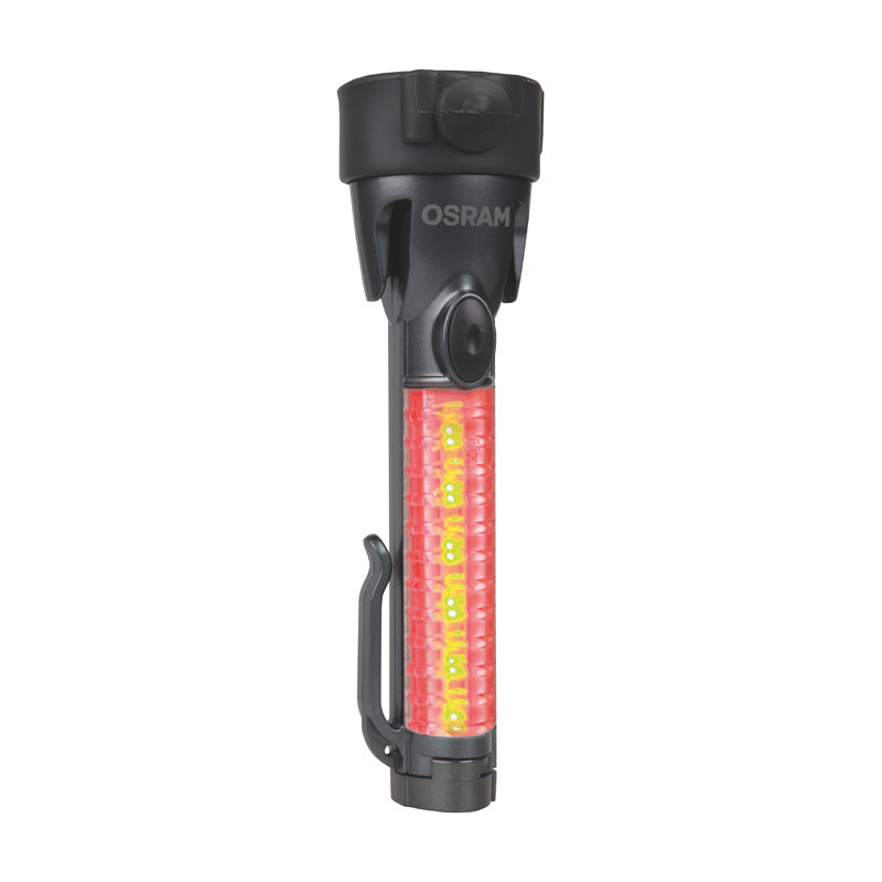 Osram, LEDguardian® Saver Light Plus - Feu de sécurité multifonctionnel avec marteau d'urgence et coupe-ceinture de sécurité