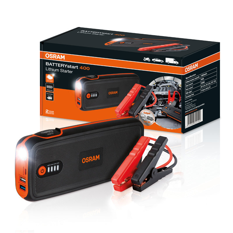 Osram, BATTERYstart 400 - Jump starter and Power Bank