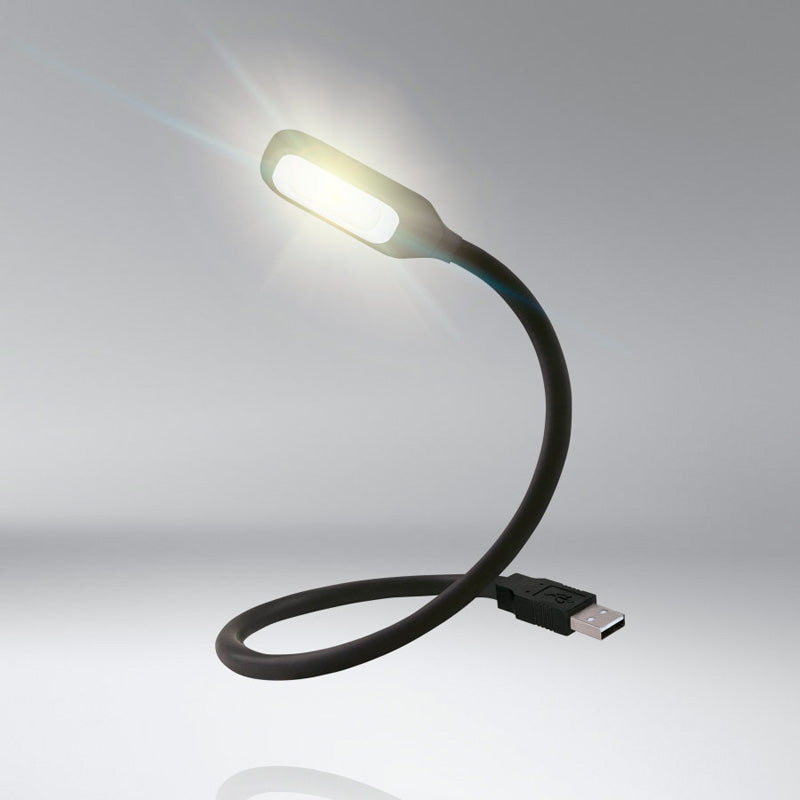 Osram, ONYX COPILOT Flexible LED Reading Lamp - USB - Matte Black
