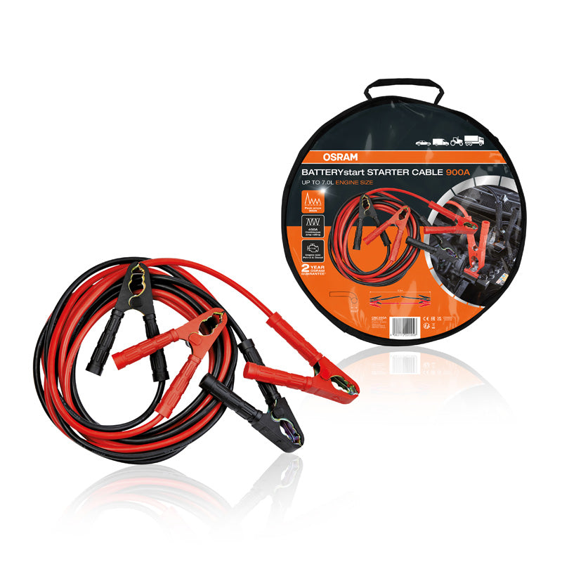 Osram, BATTERYstart 900A - Jump cable with storage bag - 4.5 meter