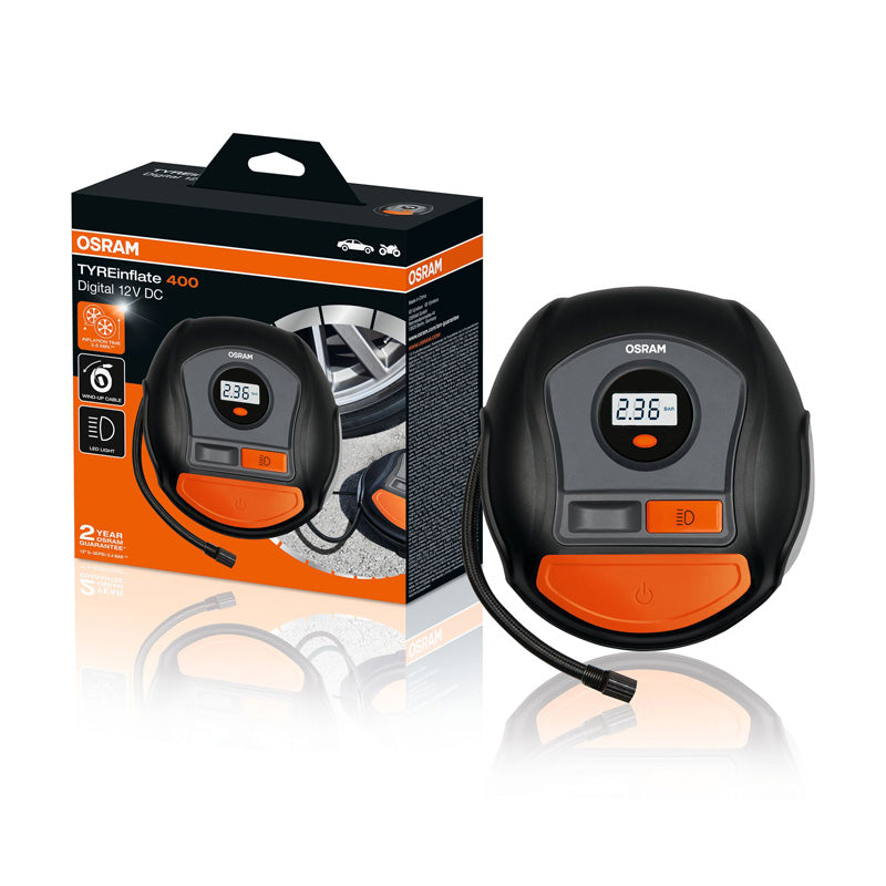 Osram, tire inflator, Tyre Inflate 400