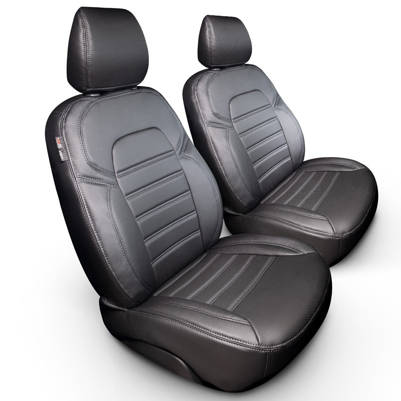 otoM, Housses de siège New York Design aspect cuir 1+1 - convient à Renault Kangoo 2008-2015/Mercedes Citan 2012-2021/Nissan NV250 2019-