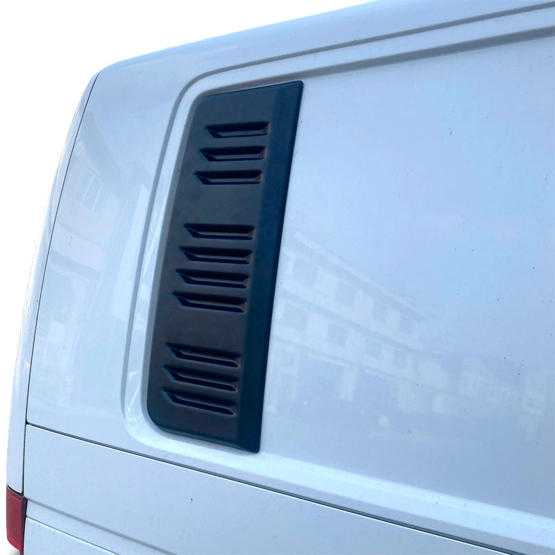 OneWay, Air Vents, Matte Black, Fits Volkswagen Transporter T5.1/T6/T6.1 2010-2022, 2-pack