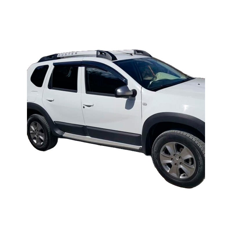 OneWay, Kit de moulures latérales de carrosserie, Noir mat, Convient à Dacia Duster I (2010-2017), 4 pièces