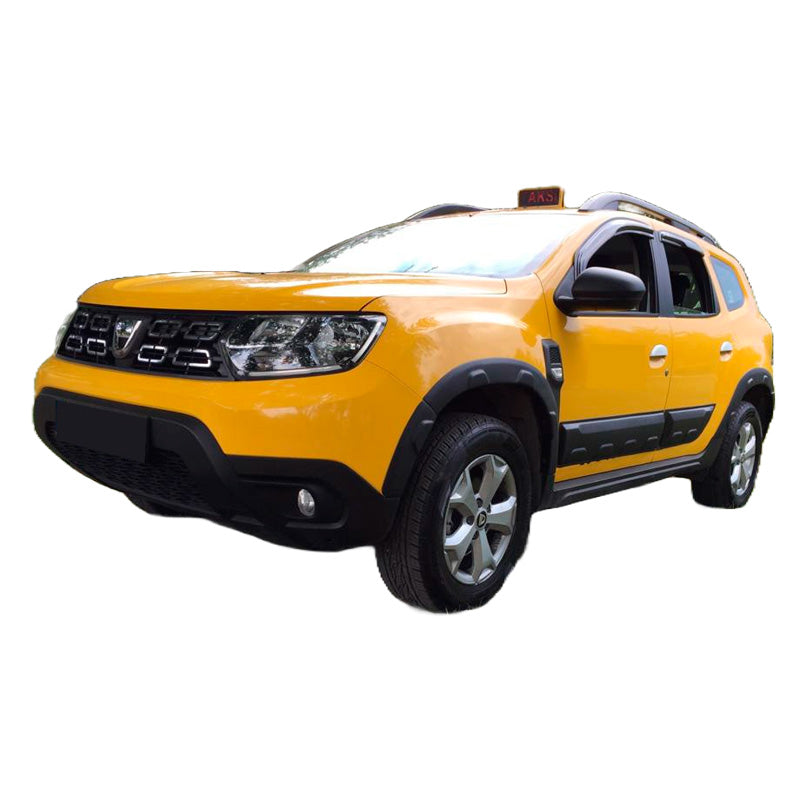 OneWay, kit de baguettes de protection latérales, Compatible avec Dacia Duster II 2018-2024, Noir mat, 4 pièces