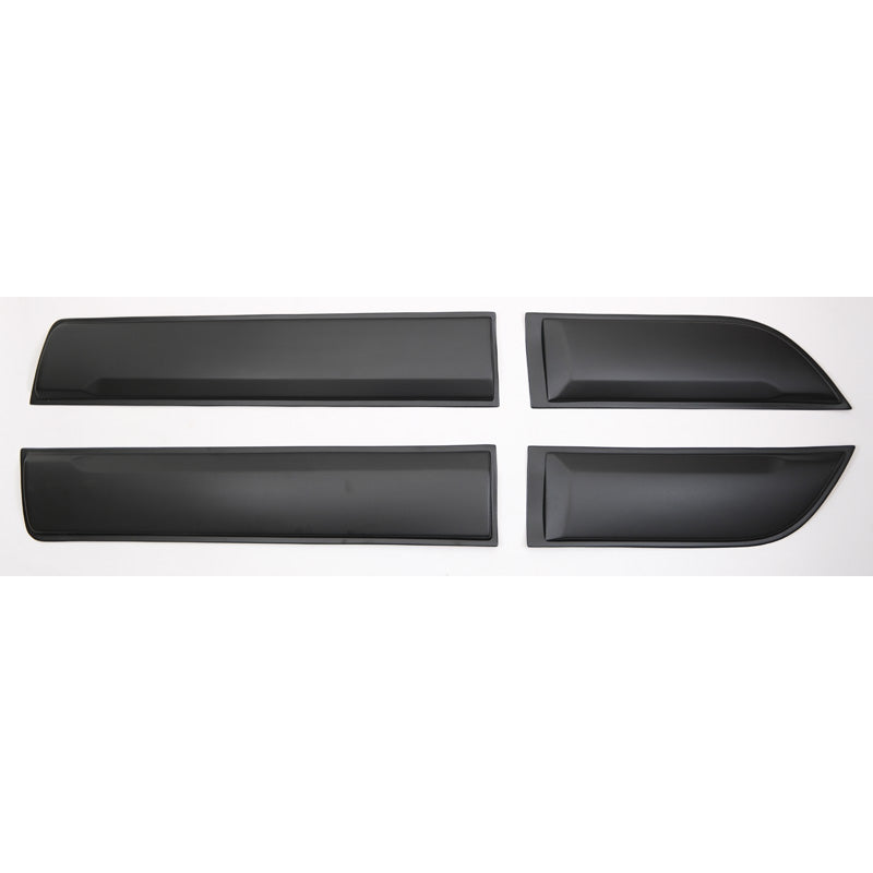 OneWay, Baguette de protection latérale, Noir mat, Compatible avec Dacia Duster II 2018-2024, 4 pièces