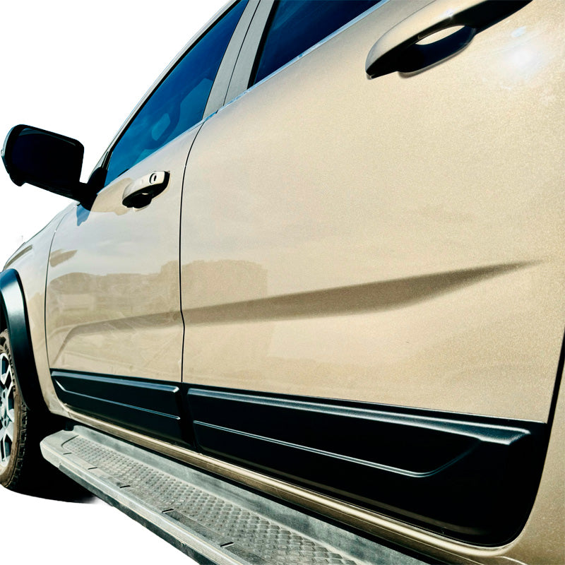 OneWay, Side Body Moulding, Matt black, Fits Volkswagen Amarok MK2 (2022-), 4-piece set