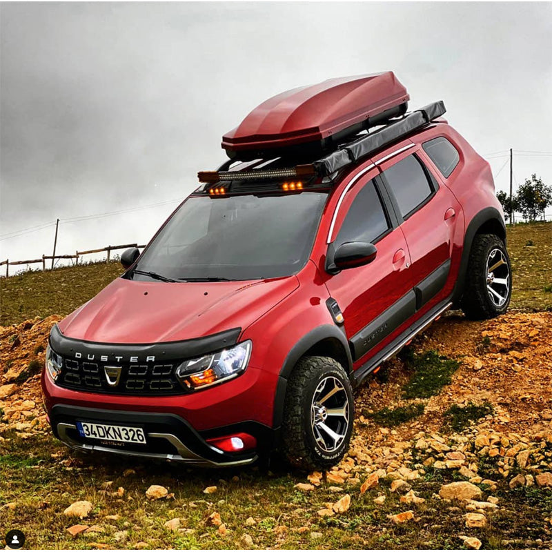OneWay, Complete body kit, Matt black, Fits Dacia Duster II (2018-2024), 12 pieces
