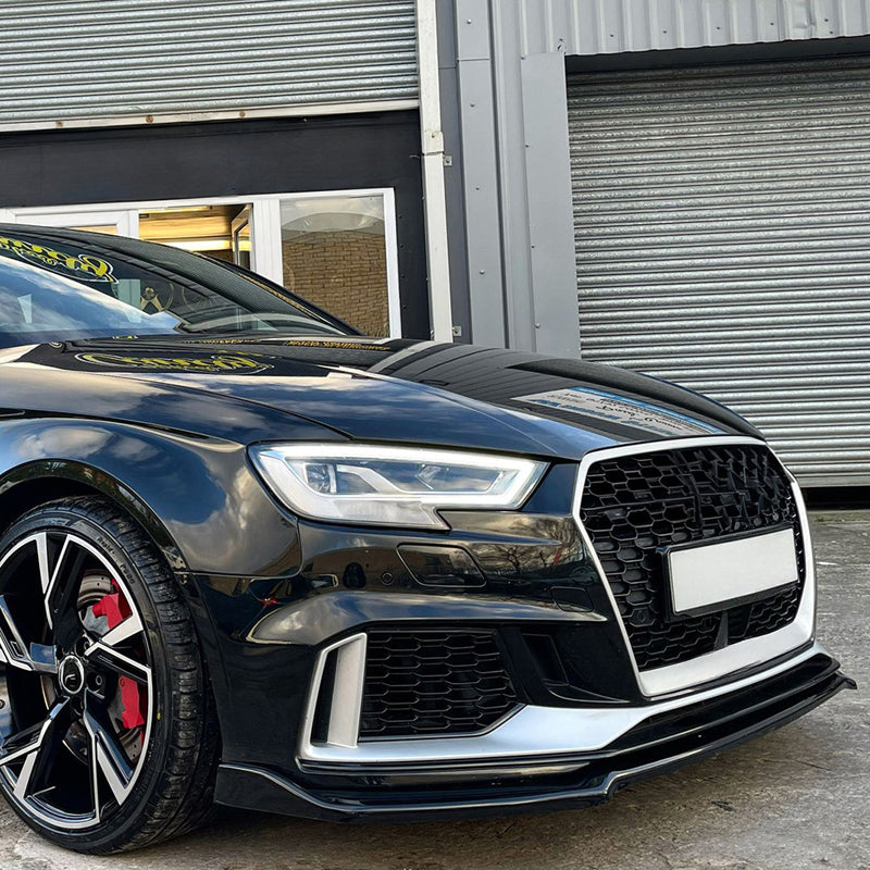 OneWay, Complete body kit, Gloss black, fits Audi RS3 8V Sportback Facelift (2017-2020)