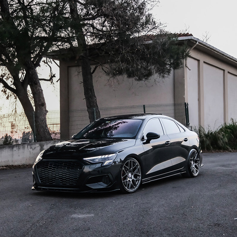 OneWay, Complete Body Kit, Gloss black, fits Audi A3 (8Y) Sedan (2020-2024) excluding S-Line/S3/RS3