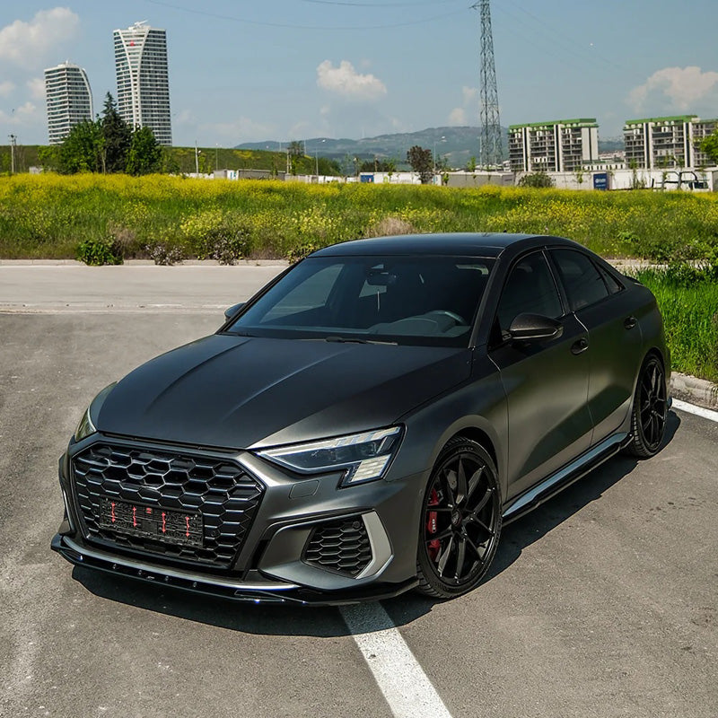 OneWay, Complete body kit, Gloss black, fits Audi A3 8Y Sedan S3/S-Line (2020-2024)