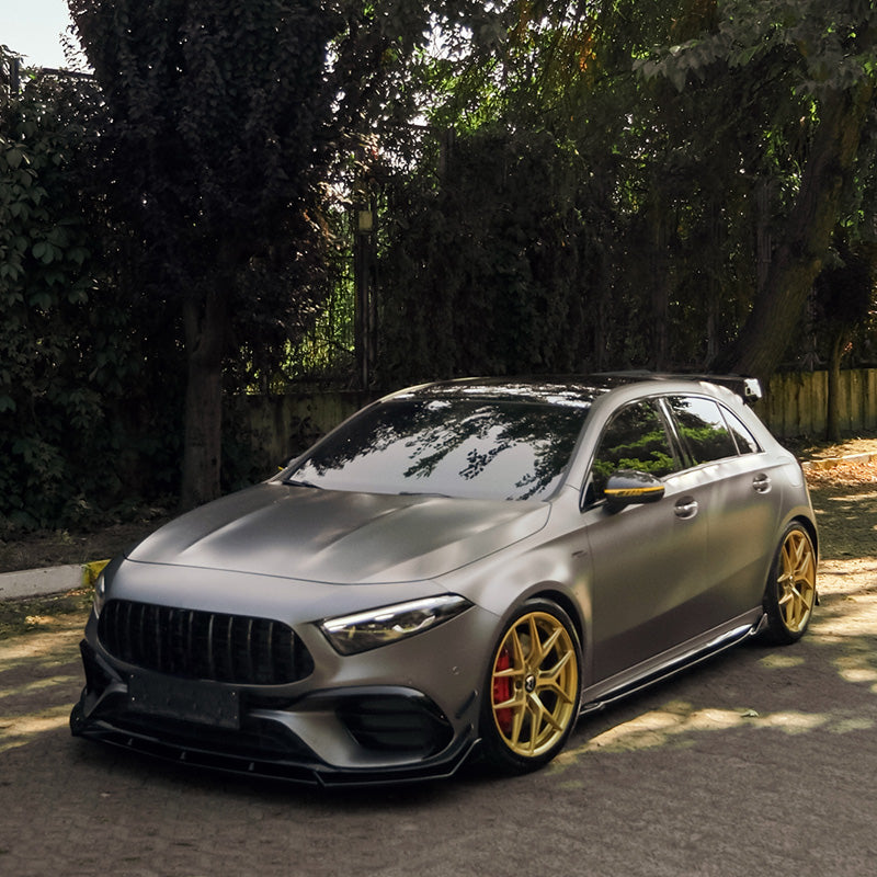 OneWay, Complete body kit, Gloss black, fits Mercedes A-Class (W177) A45 S Aero Pack (2019-2023) & FL (2023-)