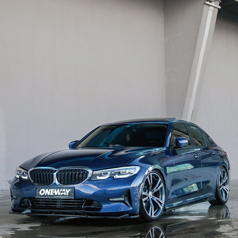 OneWay, Complete body kit, Gloss black, fits BMW 3 Series G20 Sedan Sport Line (2018-2022)