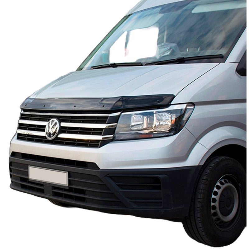OneWay, Protection avant, noir brillant, convient à Volkswagen Crafter MK2 (2016-) & MAN TGE MK1 PreFacelift (2016-)