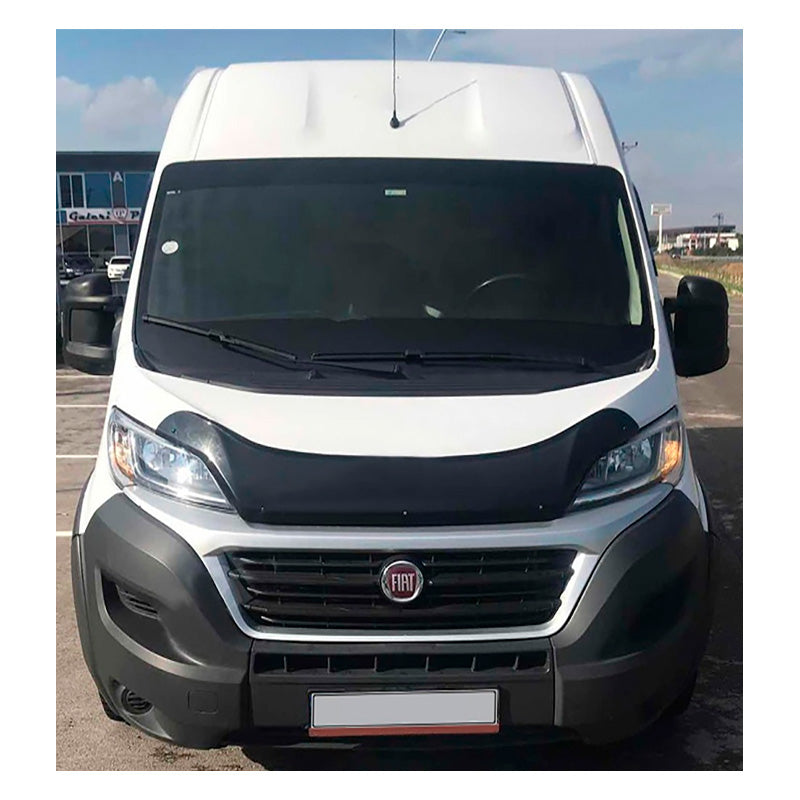 OneWay, Bonnet protector, Gloss Black, Fits Fiat Ducato 4. gen. (2014-) & Peugeot Boxer (2014-)