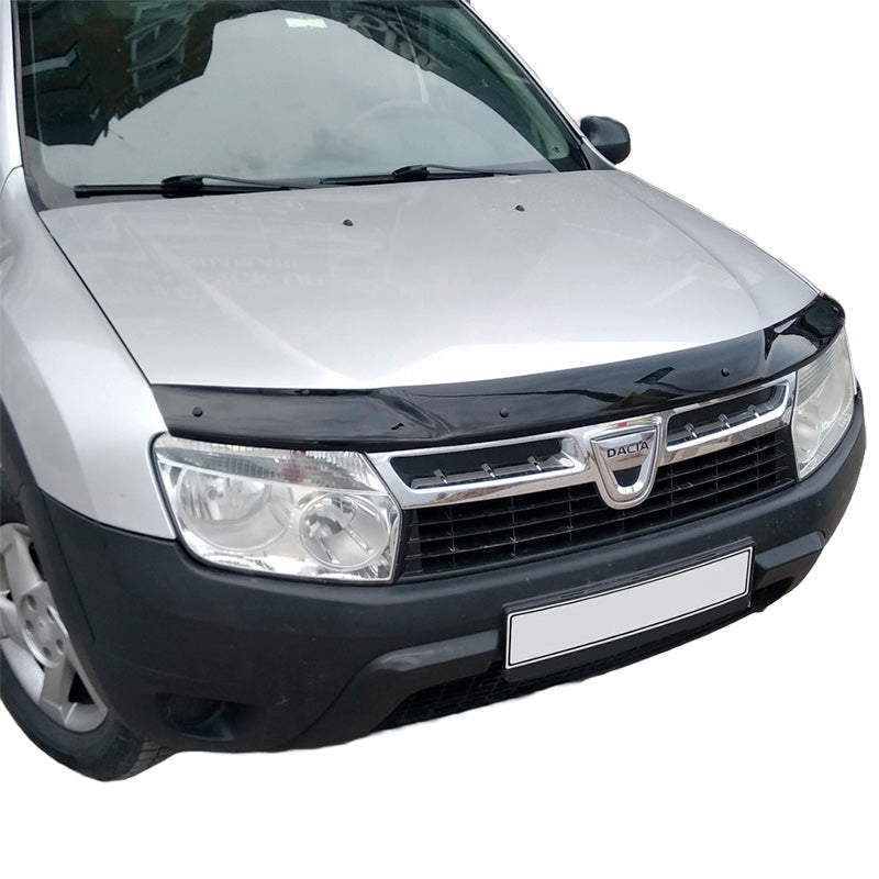OneWay, Bonnet protector, Gloss Black, Fits Dacia Duster I 2010-2017