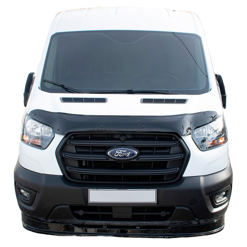 OneWay, Protection de capot, noir brillant, Compatible avec Ford Transit MK8 Facelift (2019-)
