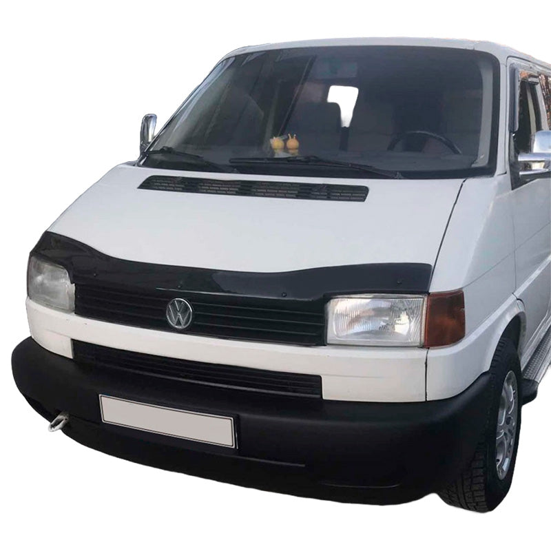 OneWay, Protection de capot, noir brillant, Compatible avec Volkswagen Transporter T4 (1991-2003)