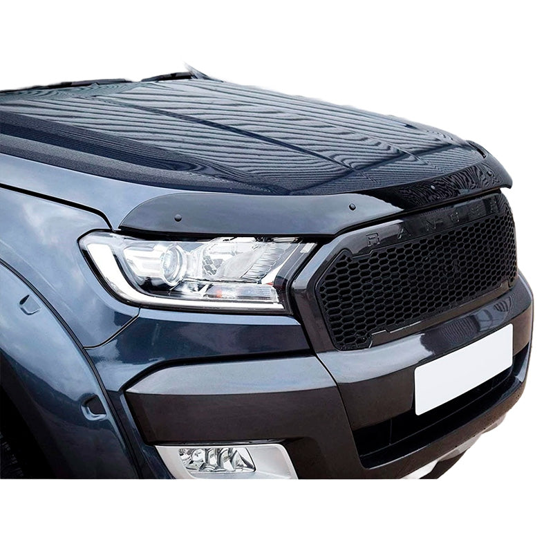 OneWay, Protection de pare-chocs, noir brillant, Compatible avec Ford Ranger T7/T8 2015-2022