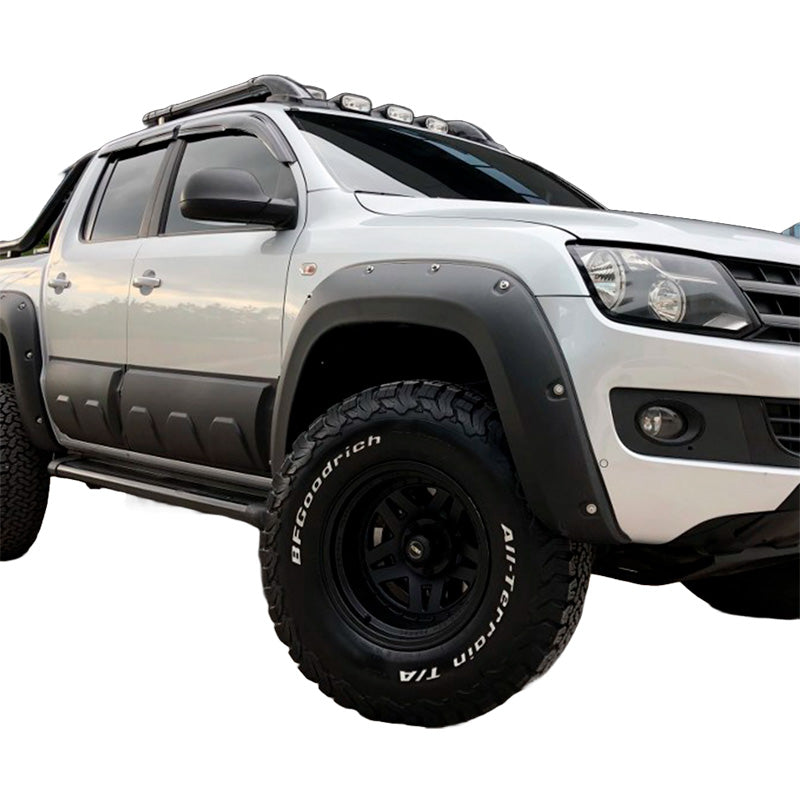 OneWay, Fender Flares set, Matte Black, Fits Volkswagen Amarok MK1 2010-2016, 4 pieces