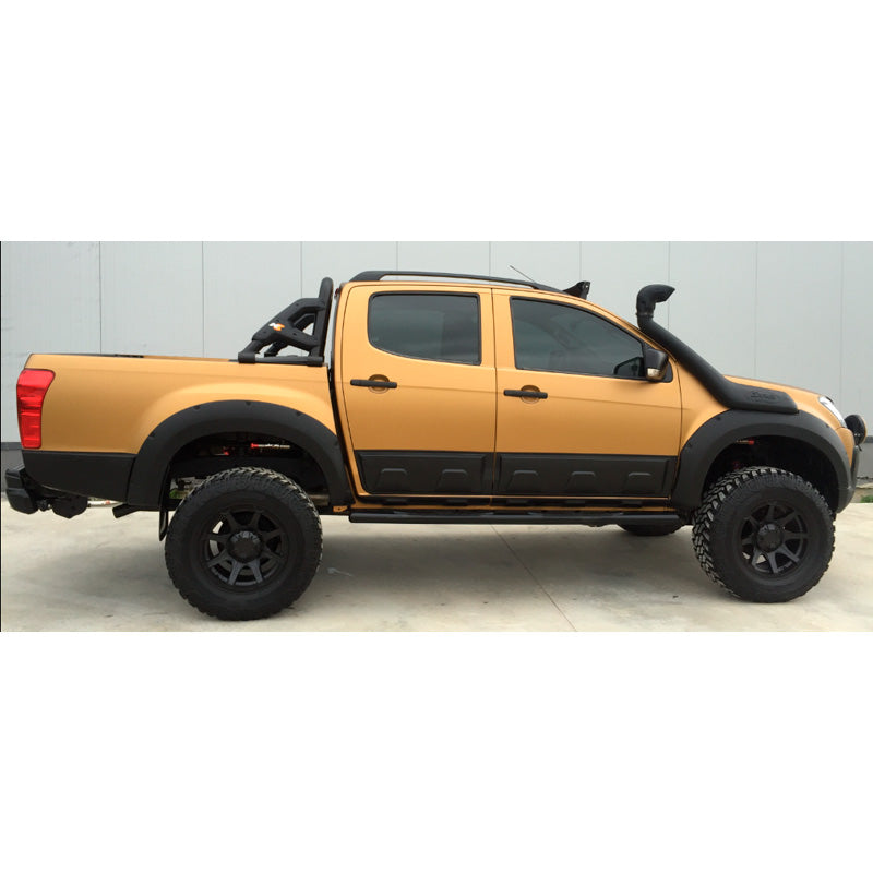 OneWay, Fender Flares set, Matte Black, Fits Isuzu D-Max II 2012-2019 – 4 pieces