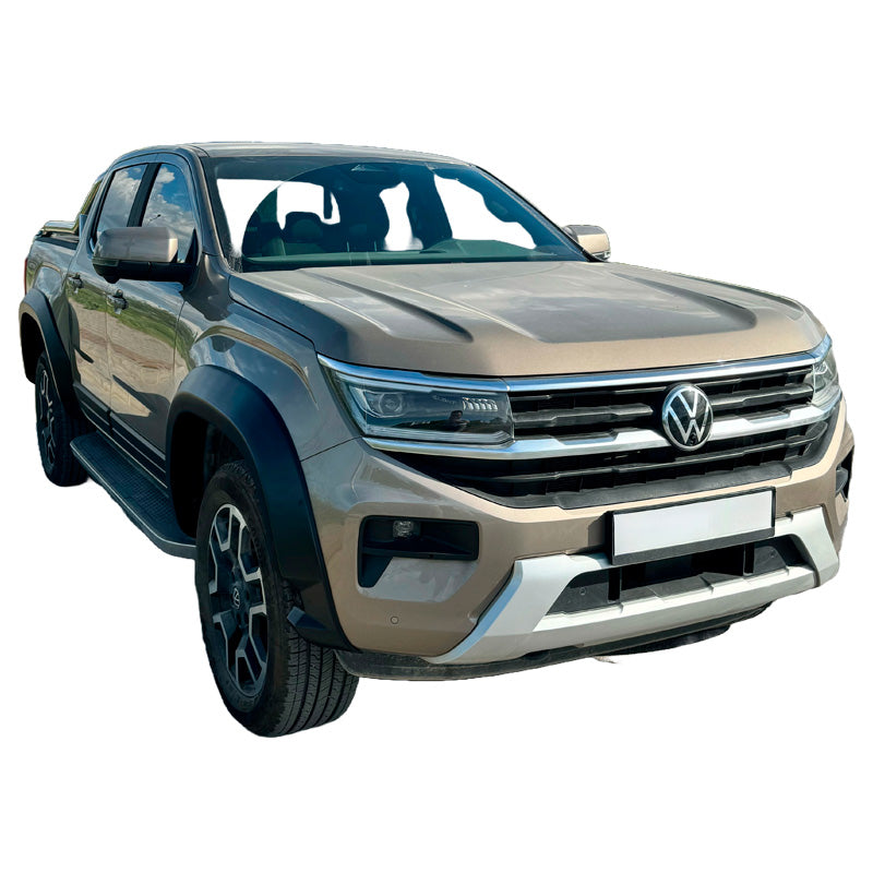 OneWay, Fender Flares set, Matte Black, Fits Volkswagen Amarok MK2 2022-, 4 pieces