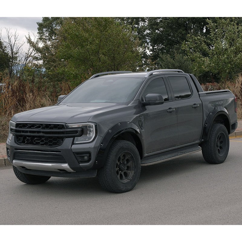 OneWay, élargisseurs d'ailes, Jumbo, noir mat, compatible avec Ford Ranger T9 (2022-)
