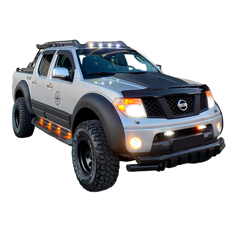 OneWay, Fender Flares set, Matte Black, Fits Nissan Navara D40 Facelift (2010-2014), 4 pieces